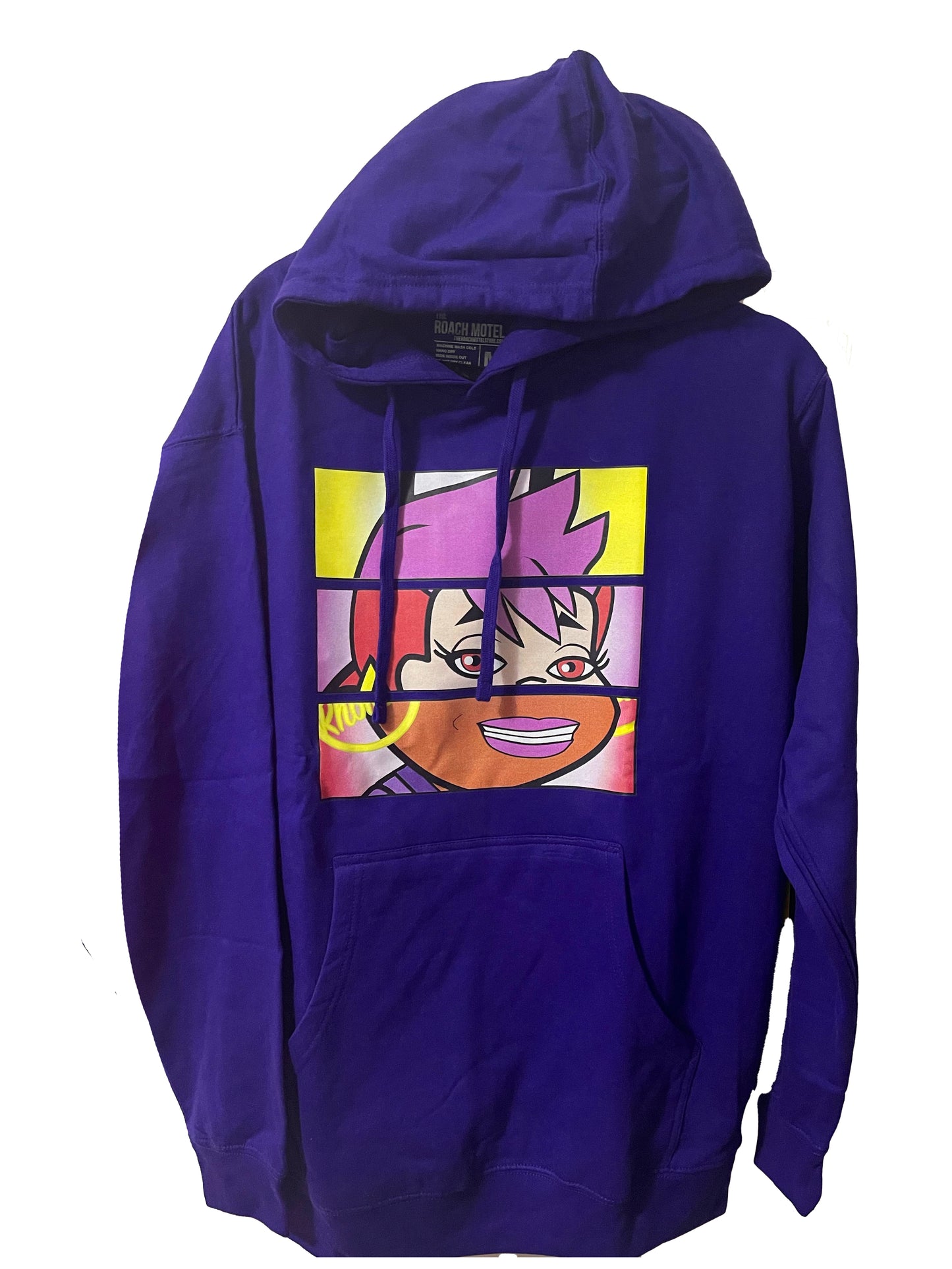 Face Swap Girls Purple Hoodie