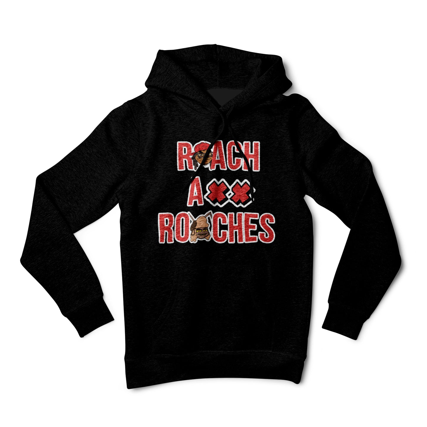 Roach Ass Roaches Black Hoodie